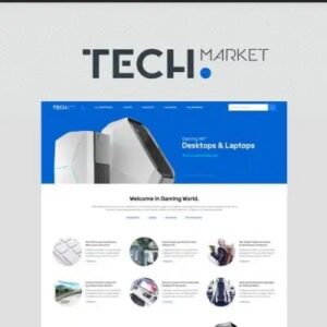 Techmarket Multi Demo Electronics Store WooCommerce Theme