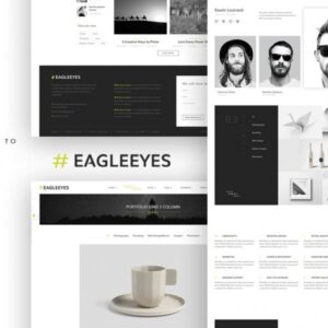 EAGLEEYE Creative Multipages And One Page HTML5 Template